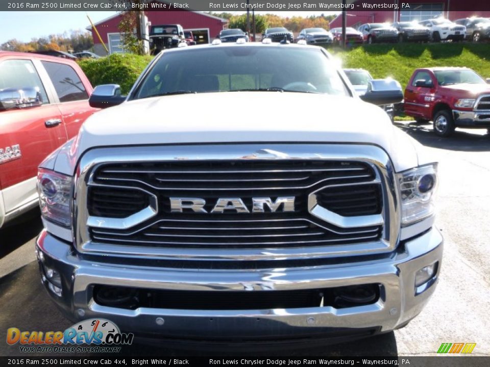 Bright White 2016 Ram 2500 Limited Crew Cab 4x4 Photo #14