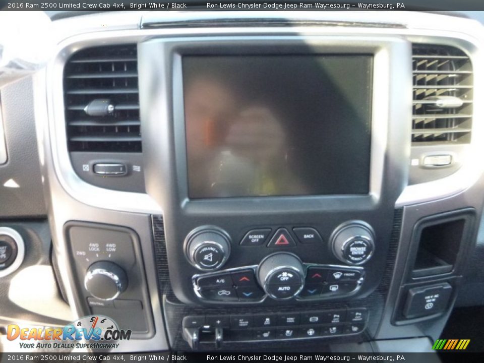 2016 Ram 2500 Limited Crew Cab 4x4 Bright White / Black Photo #19