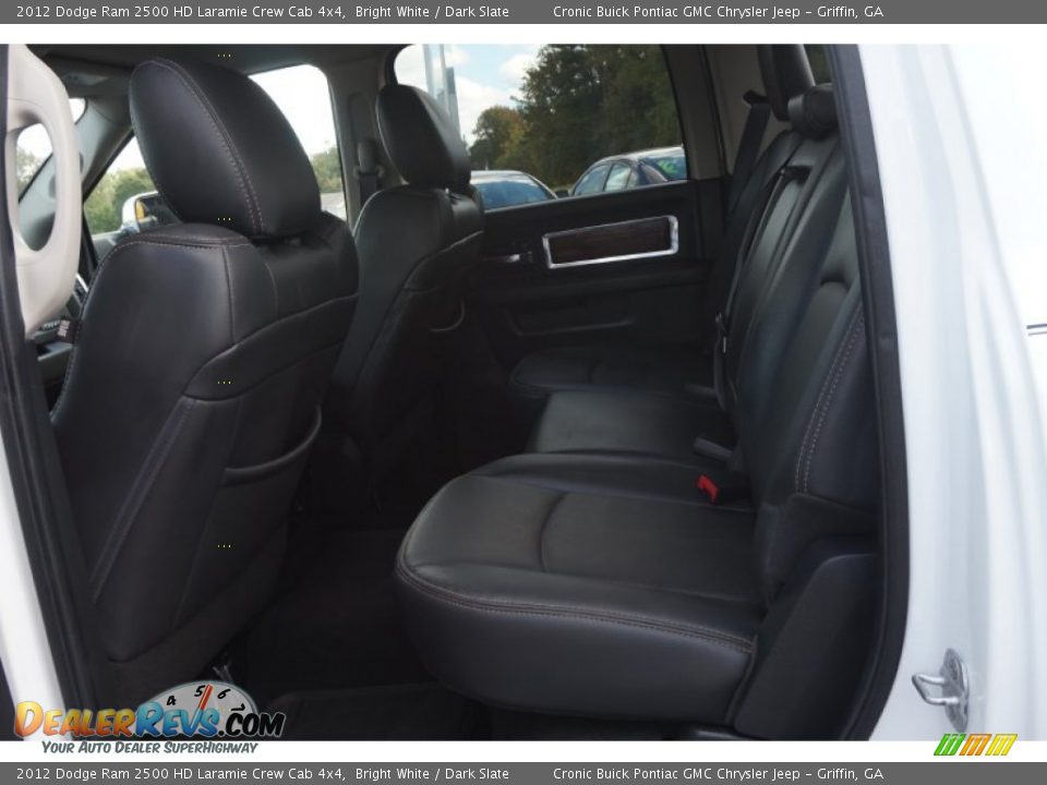 2012 Dodge Ram 2500 HD Laramie Crew Cab 4x4 Bright White / Dark Slate Photo #15
