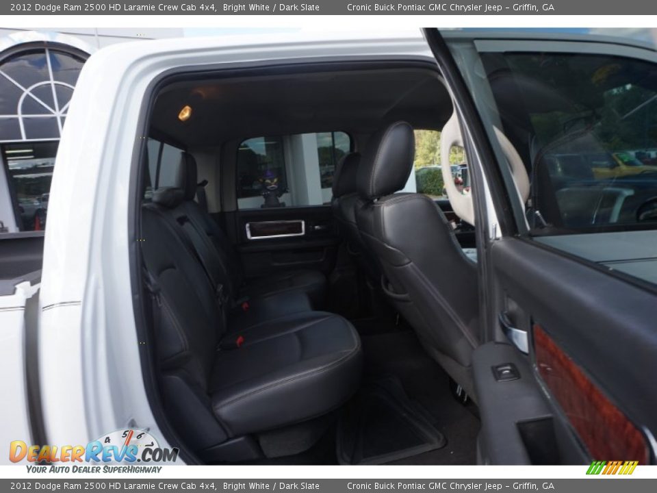 2012 Dodge Ram 2500 HD Laramie Crew Cab 4x4 Bright White / Dark Slate Photo #18