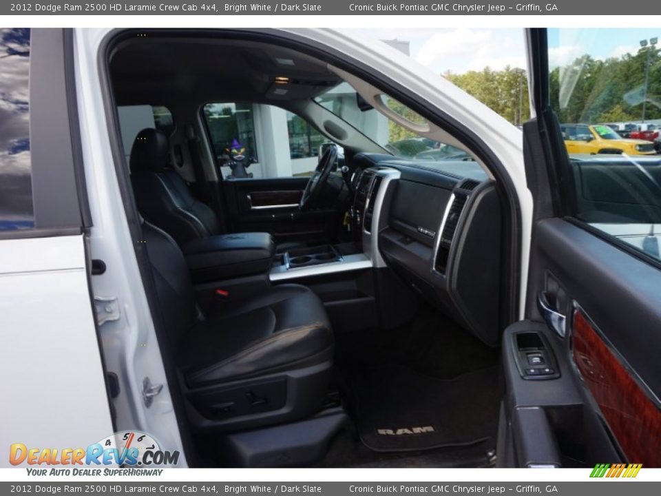 2012 Dodge Ram 2500 HD Laramie Crew Cab 4x4 Bright White / Dark Slate Photo #19