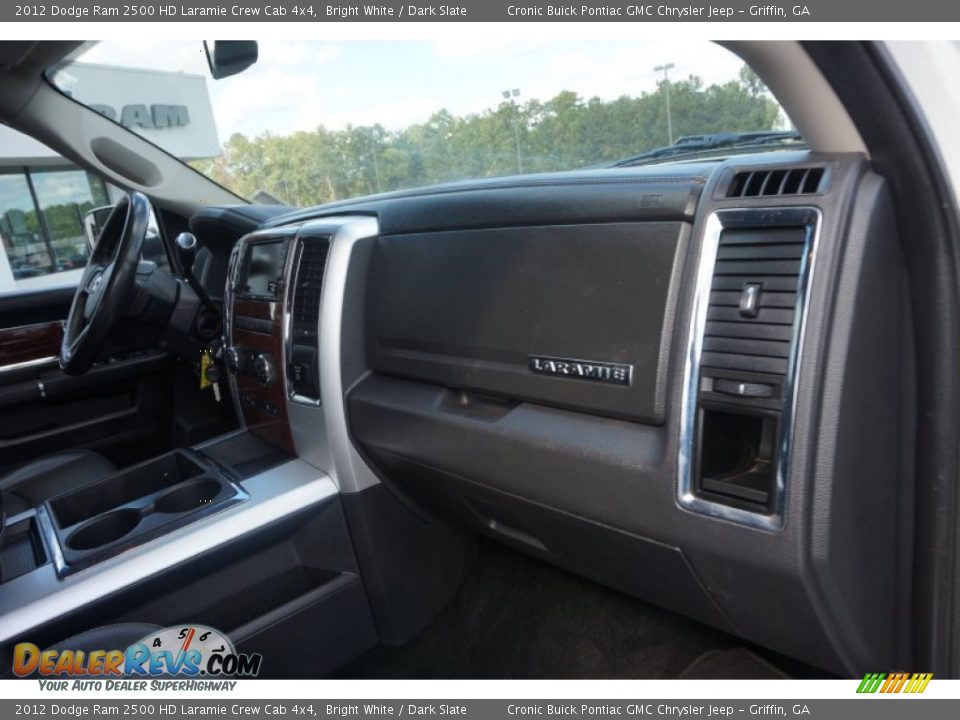 2012 Dodge Ram 2500 HD Laramie Crew Cab 4x4 Bright White / Dark Slate Photo #20