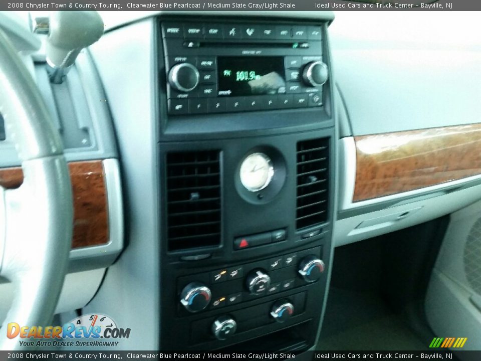 2008 Chrysler Town & Country Touring Clearwater Blue Pearlcoat / Medium Slate Gray/Light Shale Photo #13