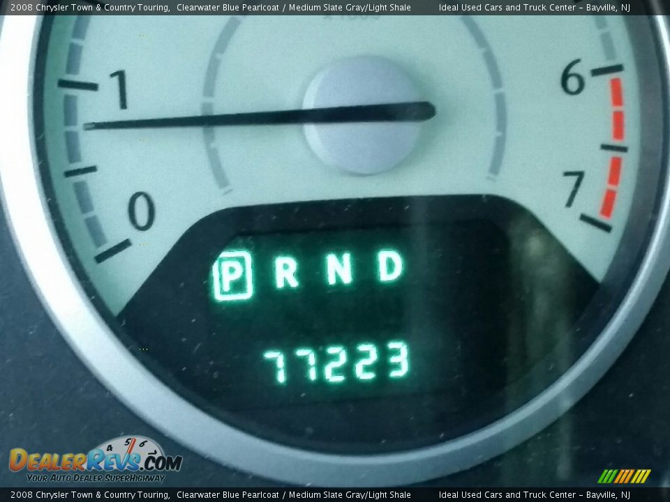 2008 Chrysler Town & Country Touring Clearwater Blue Pearlcoat / Medium Slate Gray/Light Shale Photo #14