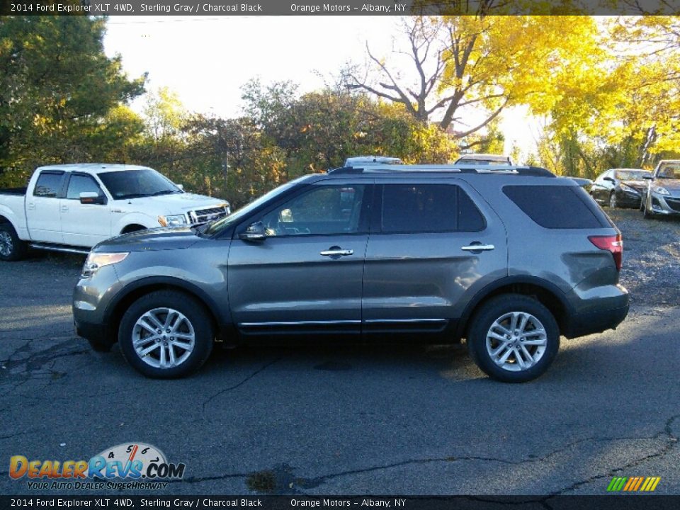 2014 Ford Explorer XLT 4WD Sterling Gray / Charcoal Black Photo #6