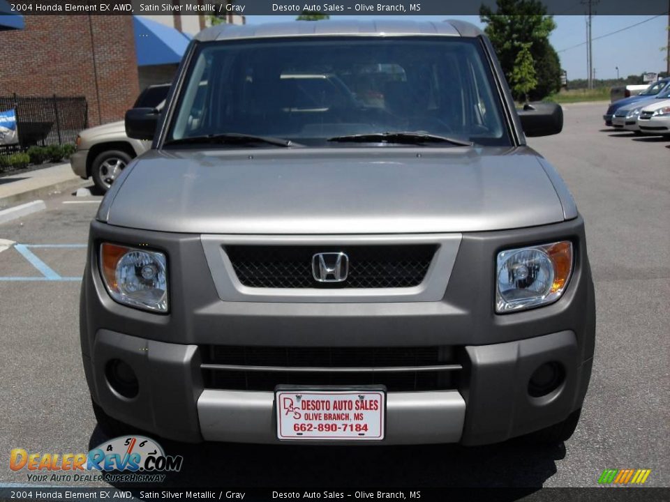 2004 Honda Element EX AWD Satin Silver Metallic / Gray Photo #3