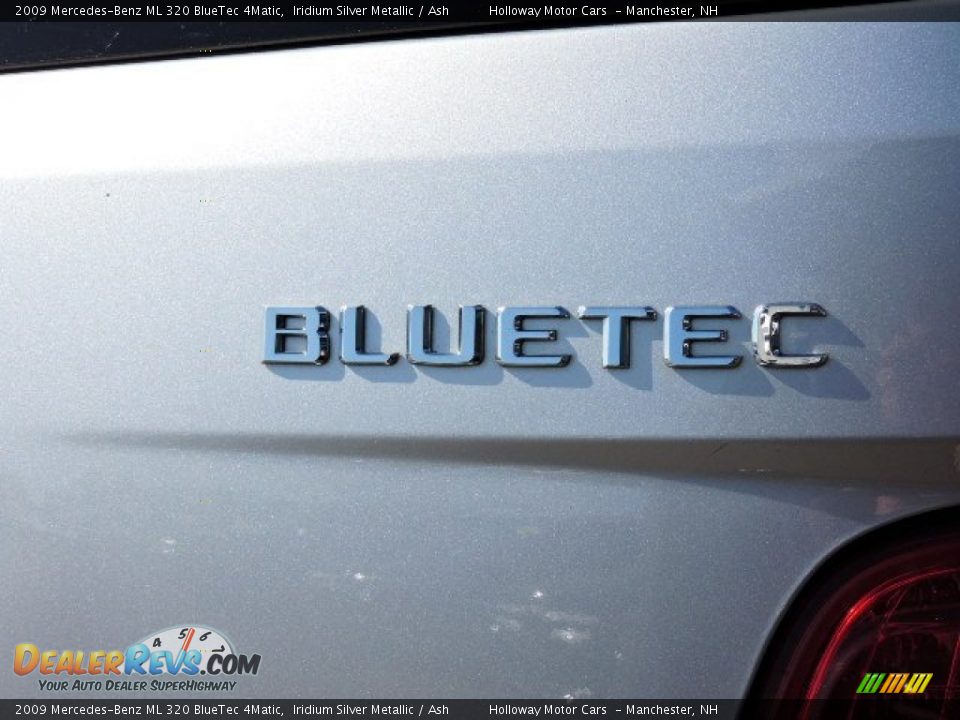2009 Mercedes-Benz ML 320 BlueTec 4Matic Iridium Silver Metallic / Ash Photo #6