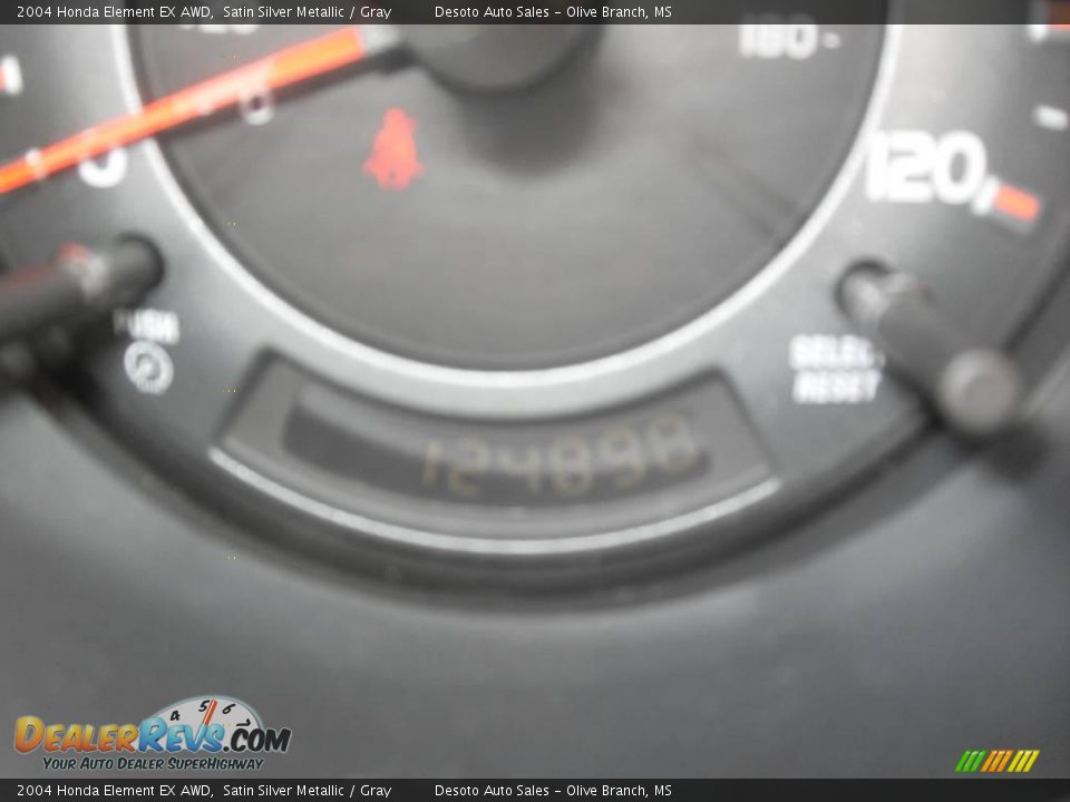 2004 Honda Element EX AWD Satin Silver Metallic / Gray Photo #9