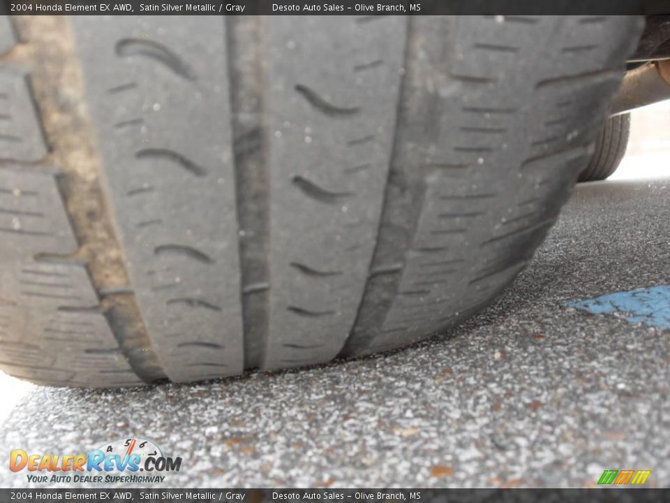 2004 Honda Element EX AWD Satin Silver Metallic / Gray Photo #20