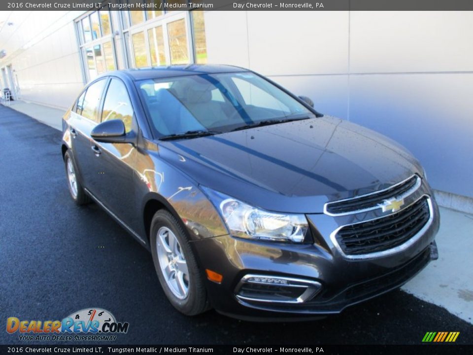 2016 Chevrolet Cruze Limited LT Tungsten Metallic / Medium Titanium Photo #10