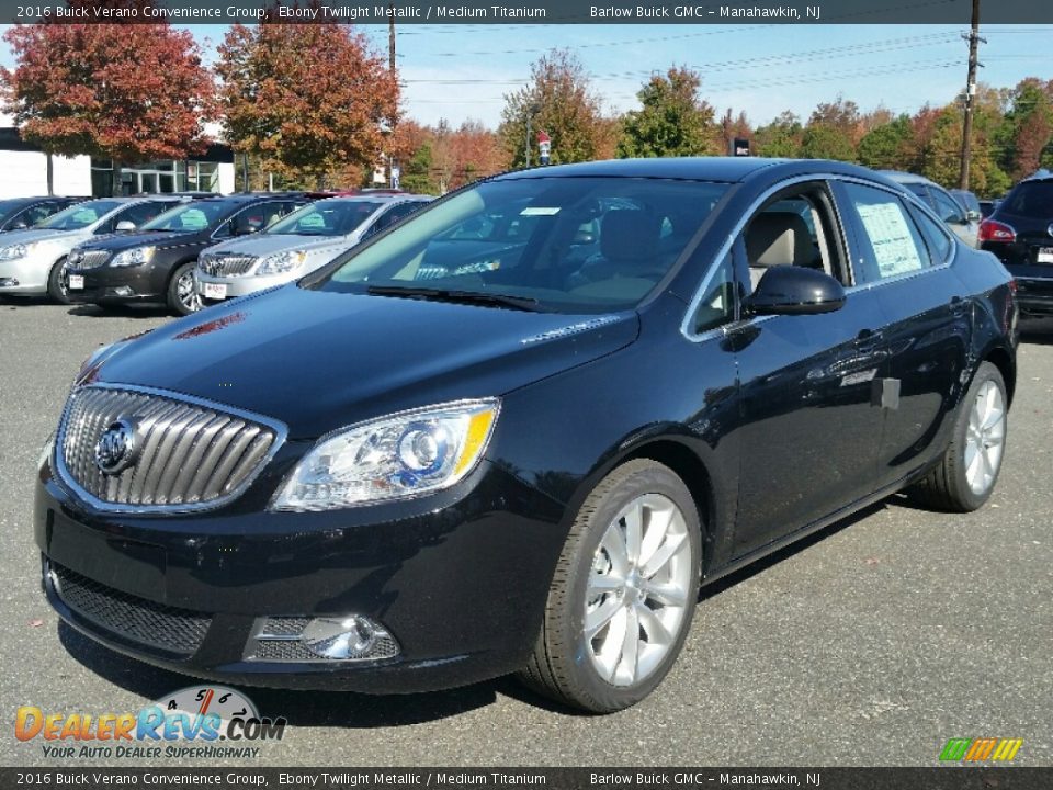 2016 Buick Verano Convenience Group Ebony Twilight Metallic / Medium Titanium Photo #1