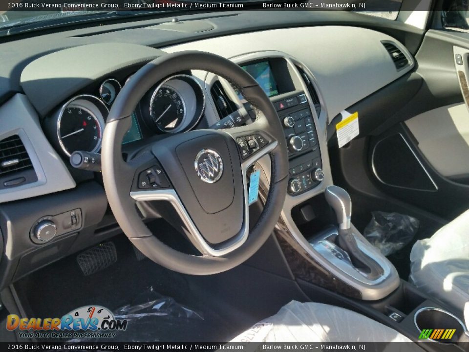 2016 Buick Verano Convenience Group Ebony Twilight Metallic / Medium Titanium Photo #8