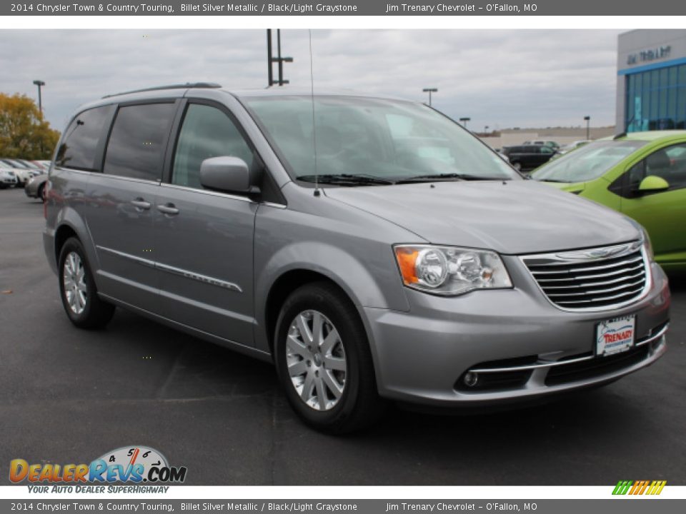2014 Chrysler Town & Country Touring Billet Silver Metallic / Black/Light Graystone Photo #2