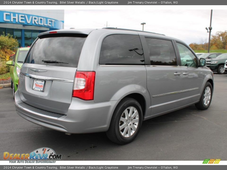 2014 Chrysler Town & Country Touring Billet Silver Metallic / Black/Light Graystone Photo #3