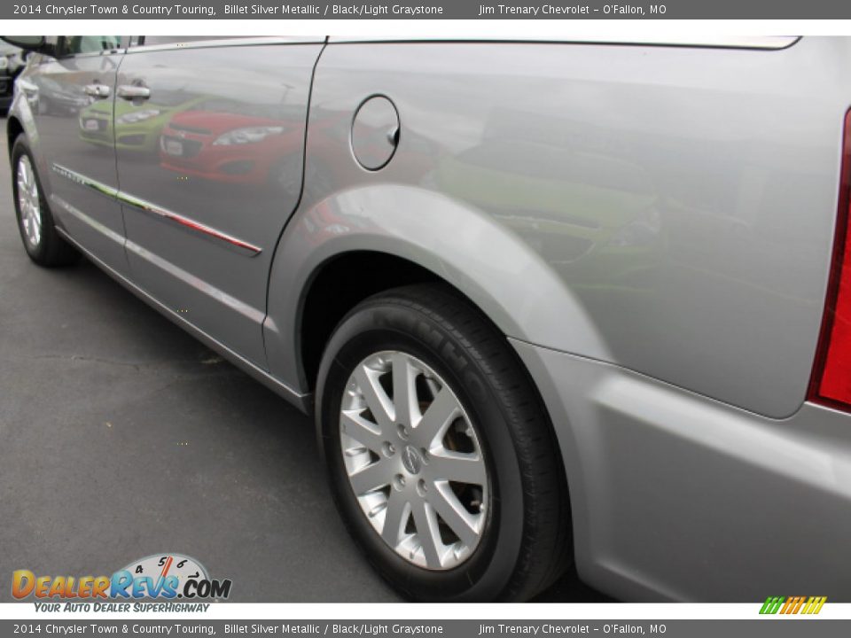 2014 Chrysler Town & Country Touring Billet Silver Metallic / Black/Light Graystone Photo #4