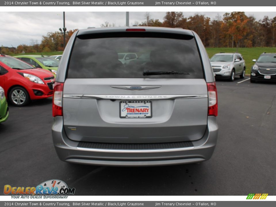 2014 Chrysler Town & Country Touring Billet Silver Metallic / Black/Light Graystone Photo #6