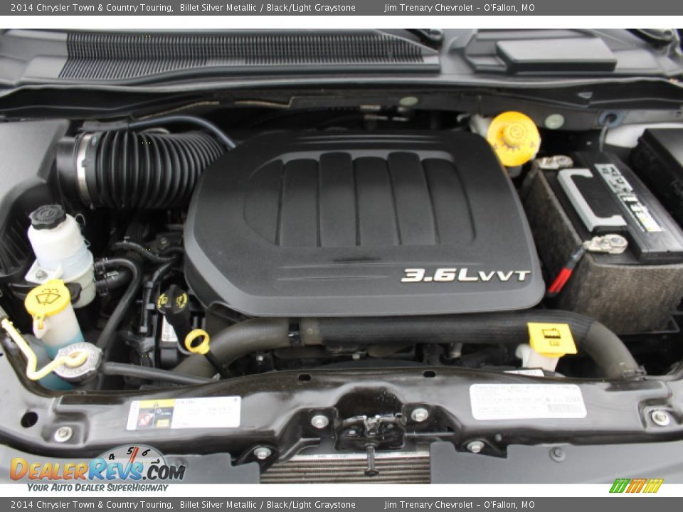 2014 Chrysler Town & Country Touring Billet Silver Metallic / Black/Light Graystone Photo #7
