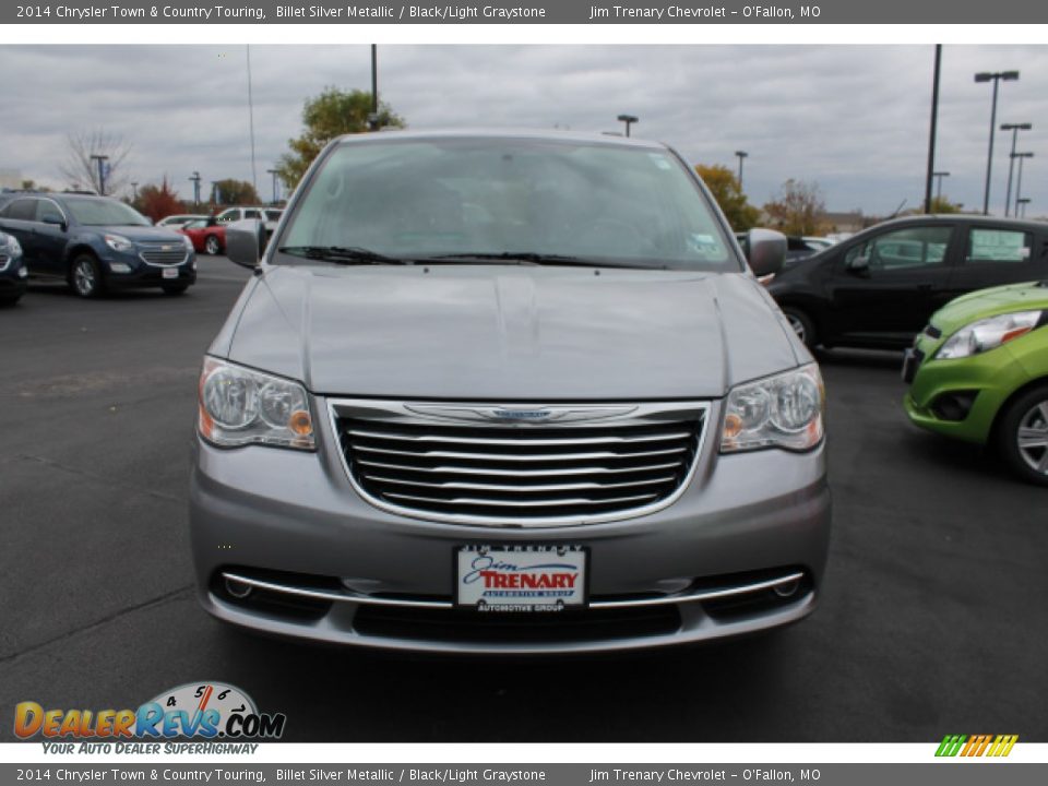 2014 Chrysler Town & Country Touring Billet Silver Metallic / Black/Light Graystone Photo #8