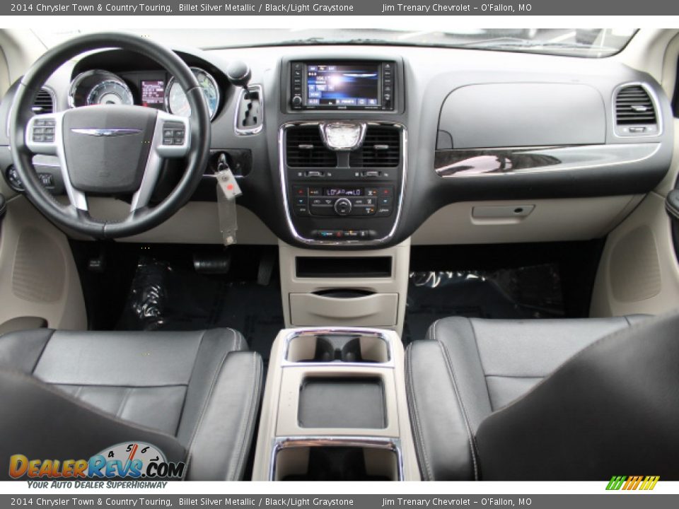 2014 Chrysler Town & Country Touring Billet Silver Metallic / Black/Light Graystone Photo #10