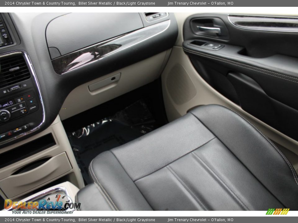 2014 Chrysler Town & Country Touring Billet Silver Metallic / Black/Light Graystone Photo #13