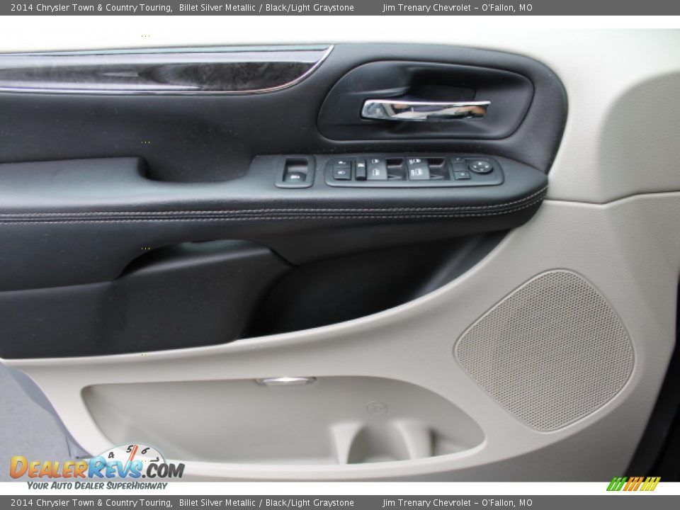 2014 Chrysler Town & Country Touring Billet Silver Metallic / Black/Light Graystone Photo #15