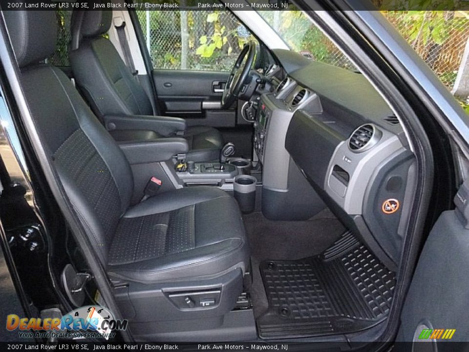 2007 Land Rover LR3 V8 SE Java Black Pearl / Ebony Black Photo #20