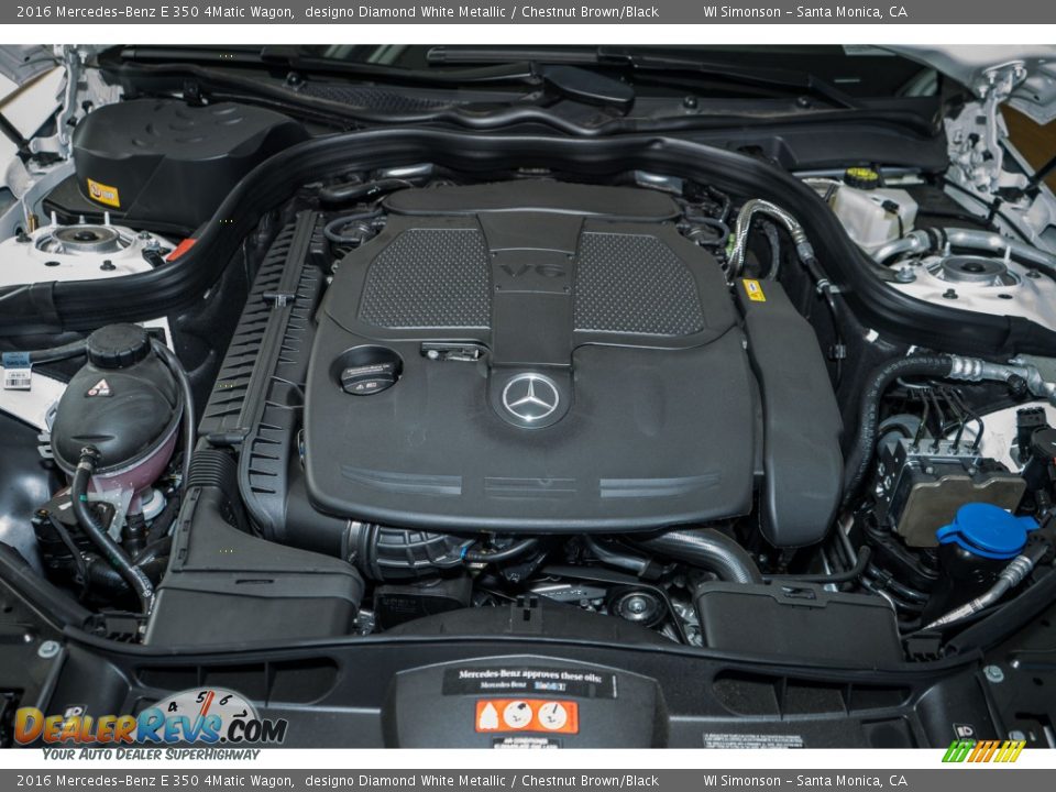 2016 Mercedes-Benz E 350 4Matic Wagon 3.5 Liter DI DOHC 24-Valve VVT V6 Engine Photo #9