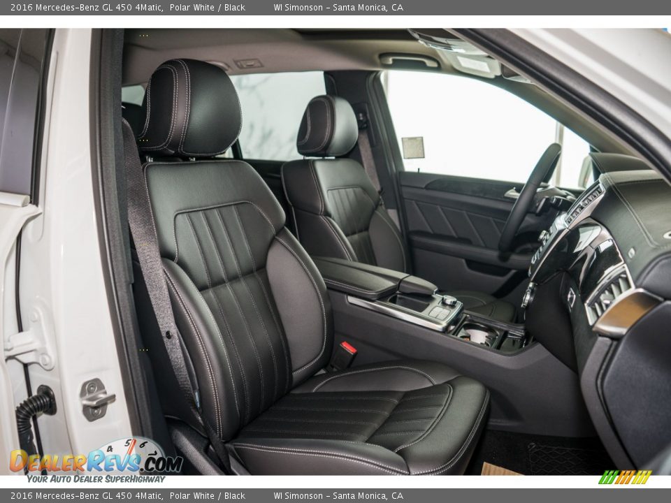 2016 Mercedes-Benz GL 450 4Matic Polar White / Black Photo #2