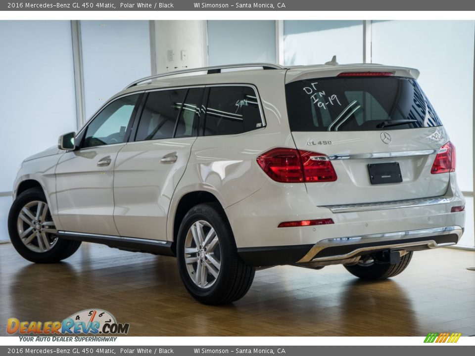 2016 Mercedes-Benz GL 450 4Matic Polar White / Black Photo #3