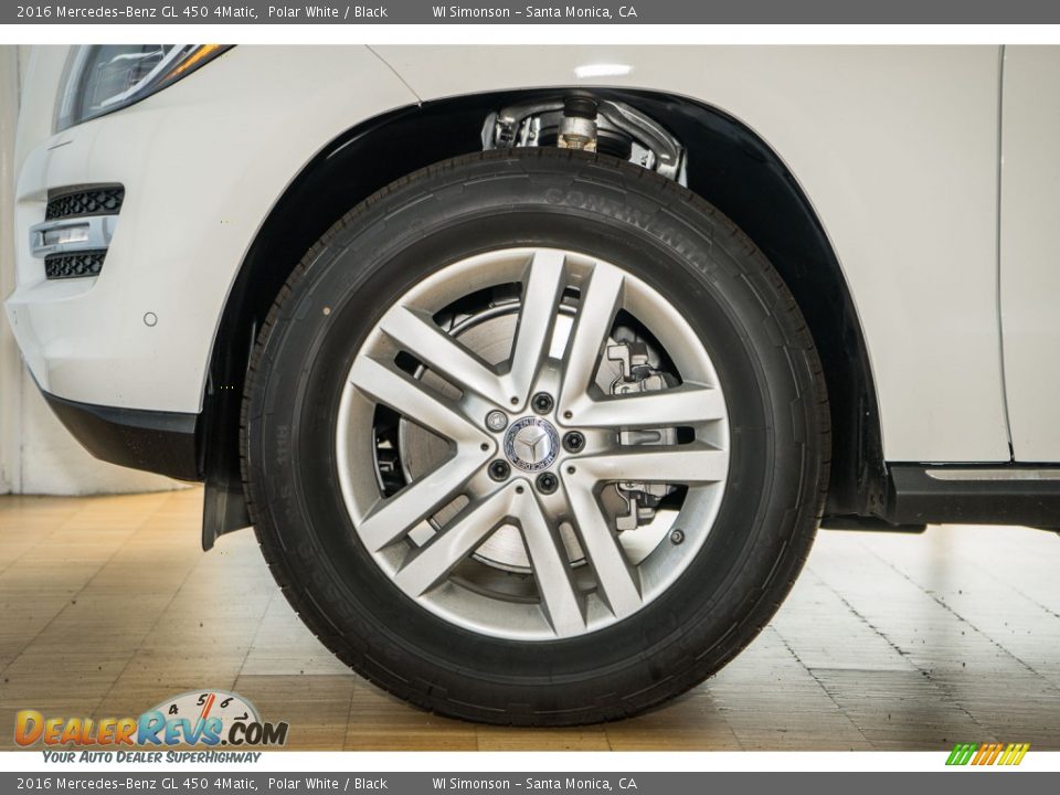 2016 Mercedes-Benz GL 450 4Matic Polar White / Black Photo #10