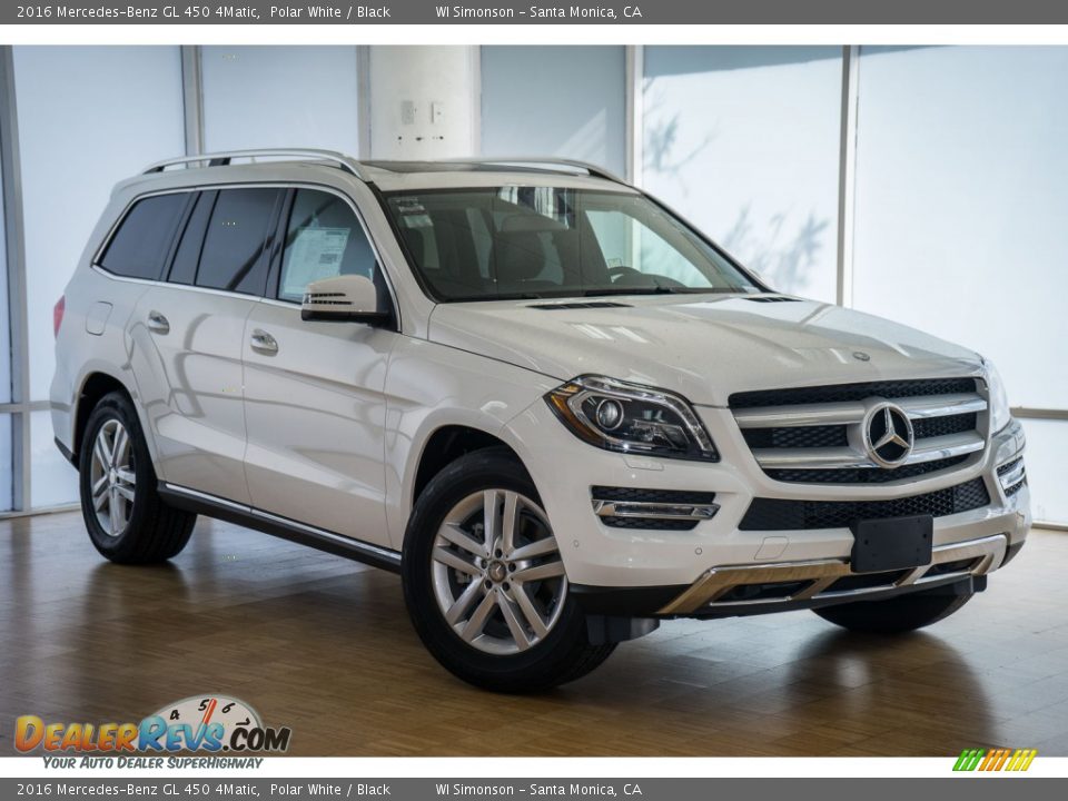 2016 Mercedes-Benz GL 450 4Matic Polar White / Black Photo #12