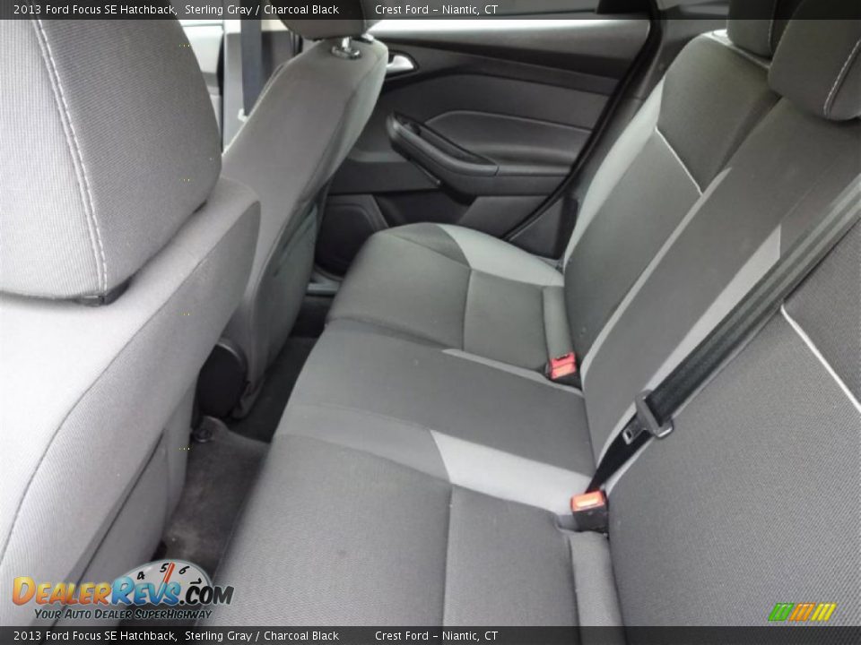 2013 Ford Focus SE Hatchback Sterling Gray / Charcoal Black Photo #13