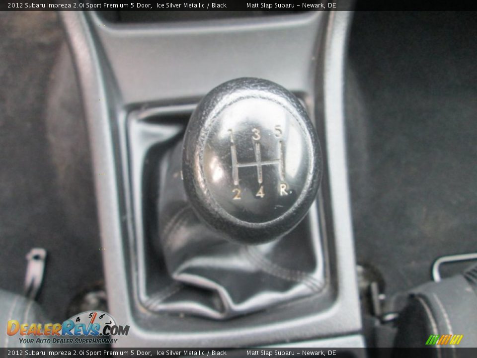 2012 Subaru Impreza 2.0i Sport Premium 5 Door Ice Silver Metallic / Black Photo #25