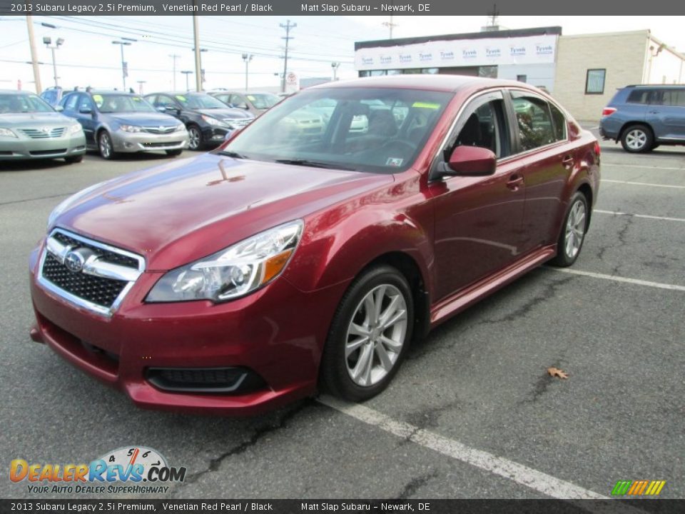 2013 Subaru Legacy 2.5i Premium Venetian Red Pearl / Black Photo #2