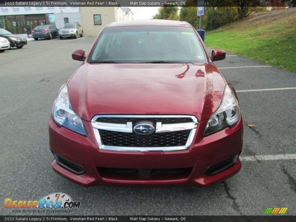 2013 Subaru Legacy 2.5i Premium Venetian Red Pearl / Black Photo #3