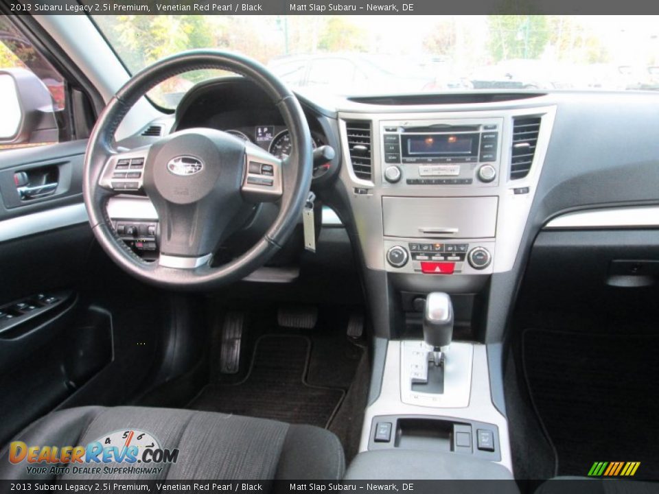 2013 Subaru Legacy 2.5i Premium Venetian Red Pearl / Black Photo #10