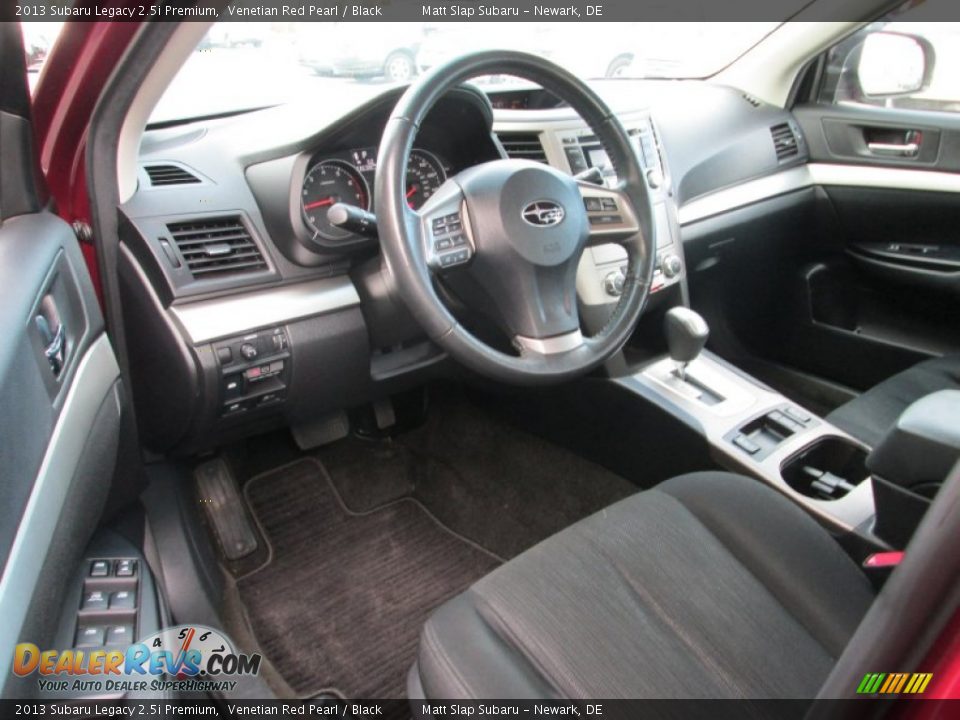 2013 Subaru Legacy 2.5i Premium Venetian Red Pearl / Black Photo #11