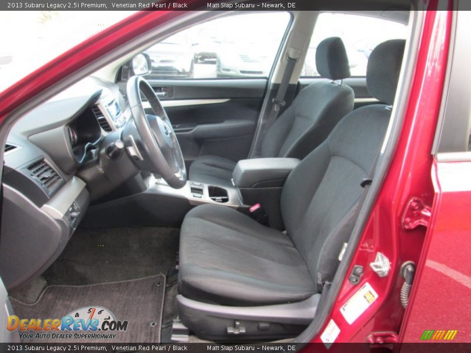 2013 Subaru Legacy 2.5i Premium Venetian Red Pearl / Black Photo #12