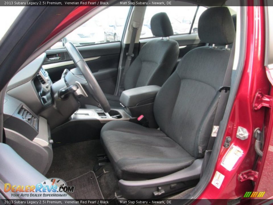 2013 Subaru Legacy 2.5i Premium Venetian Red Pearl / Black Photo #15