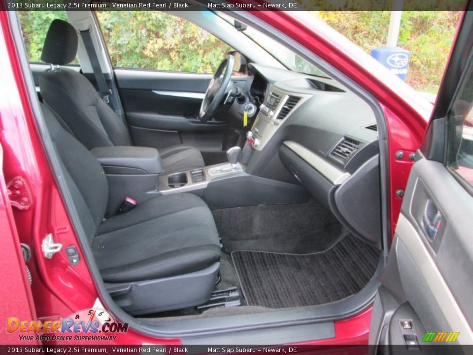 2013 Subaru Legacy 2.5i Premium Venetian Red Pearl / Black Photo #17