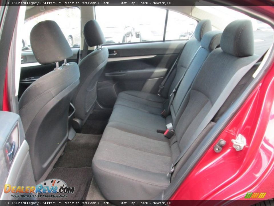 2013 Subaru Legacy 2.5i Premium Venetian Red Pearl / Black Photo #20