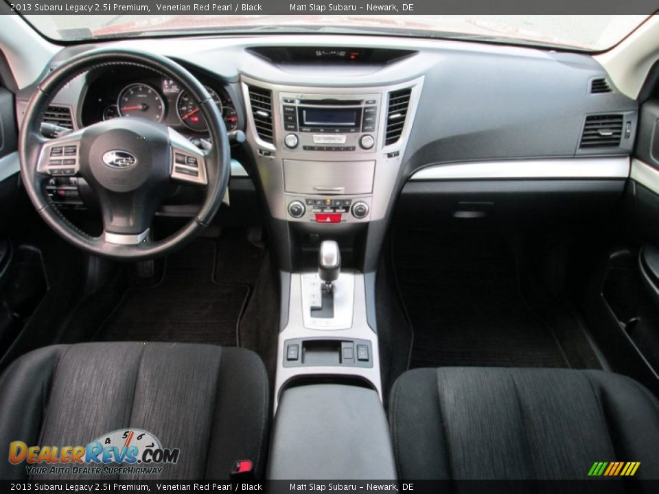 2013 Subaru Legacy 2.5i Premium Venetian Red Pearl / Black Photo #23
