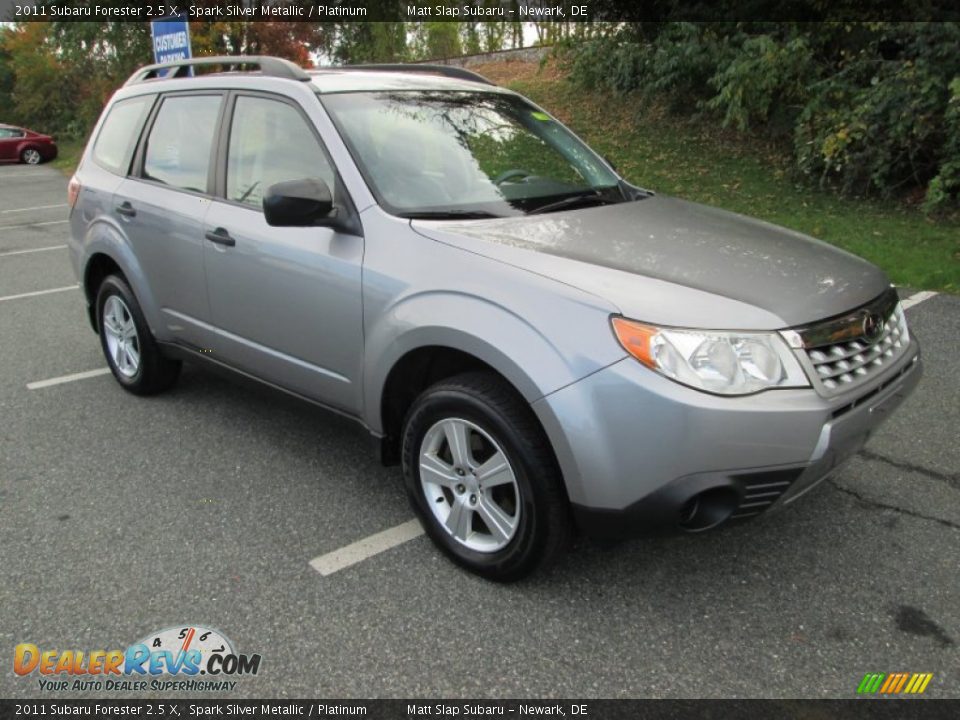 Front 3/4 View of 2011 Subaru Forester 2.5 X Photo #4