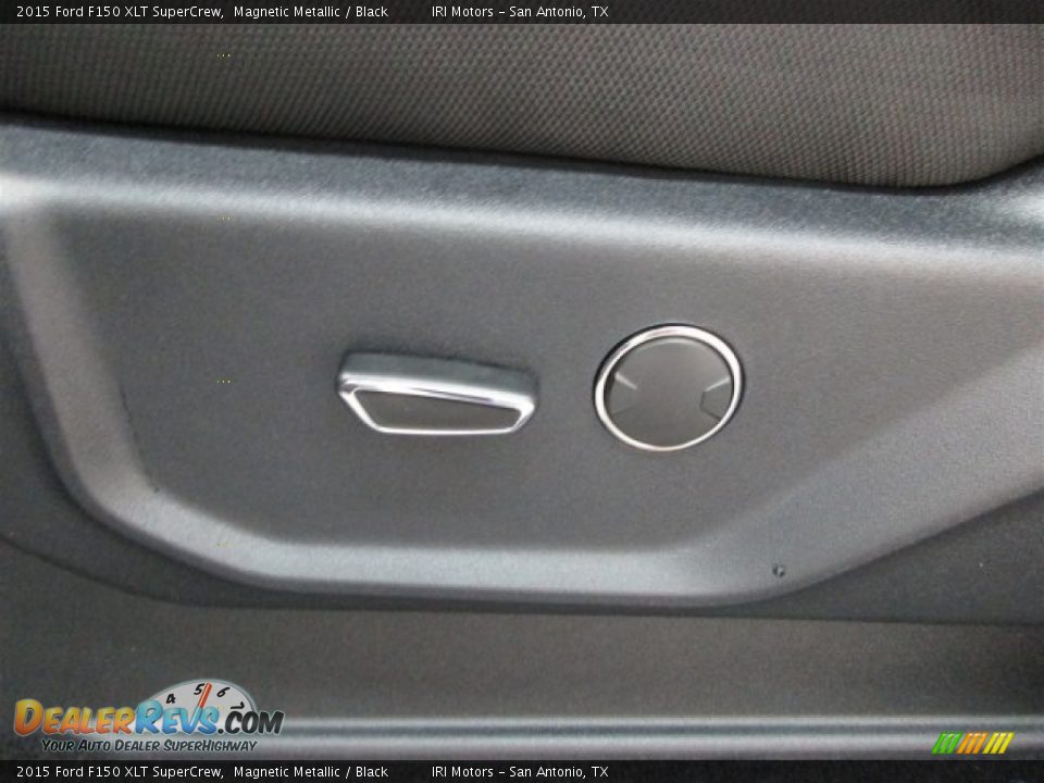 2015 Ford F150 XLT SuperCrew Magnetic Metallic / Black Photo #14