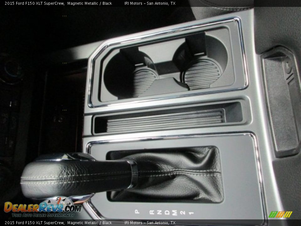 2015 Ford F150 XLT SuperCrew Magnetic Metallic / Black Photo #17