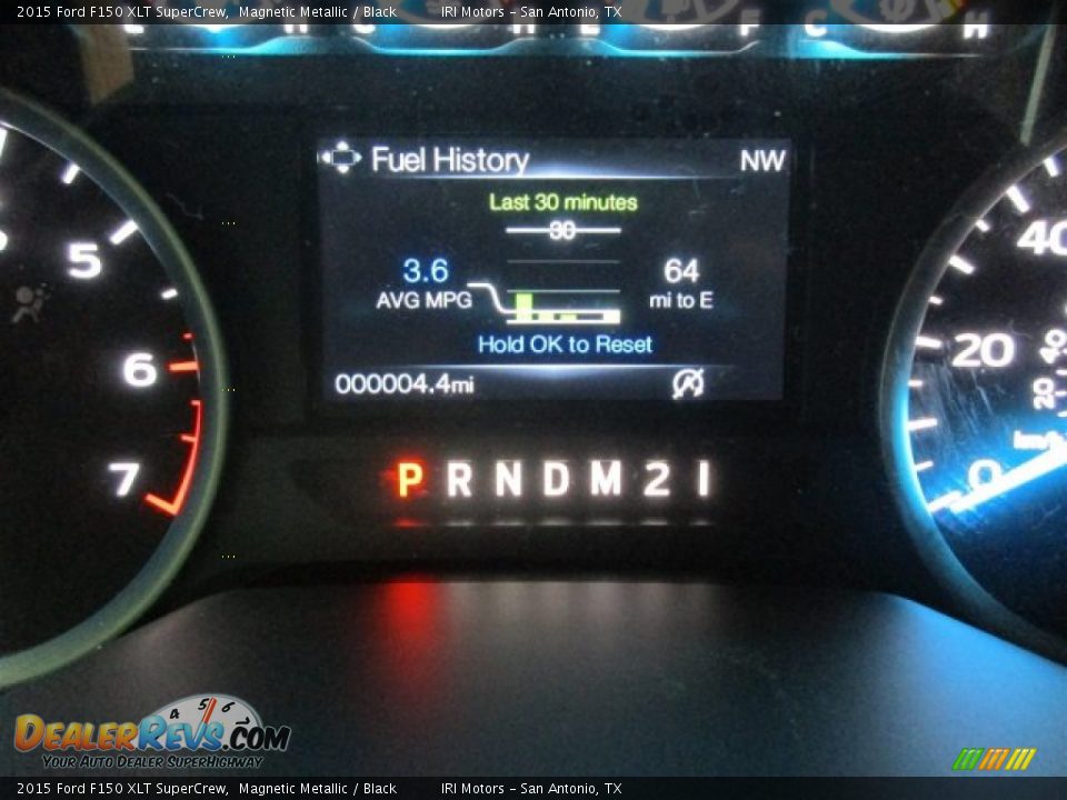 2015 Ford F150 XLT SuperCrew Magnetic Metallic / Black Photo #19