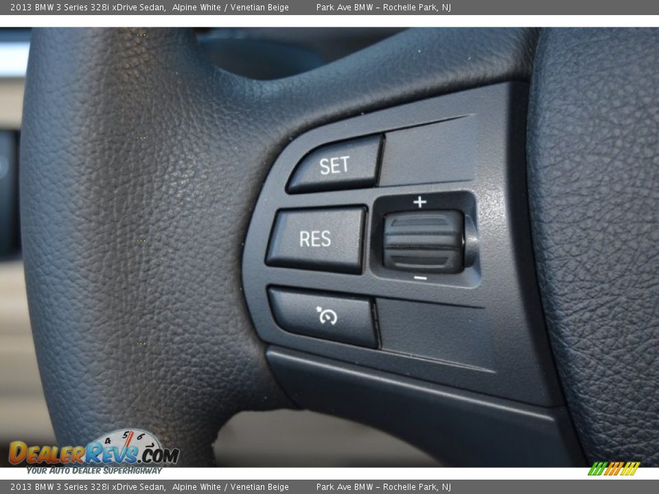 2013 BMW 3 Series 328i xDrive Sedan Alpine White / Venetian Beige Photo #19