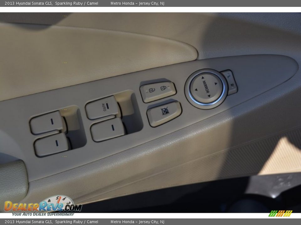 2013 Hyundai Sonata GLS Sparkling Ruby / Camel Photo #10