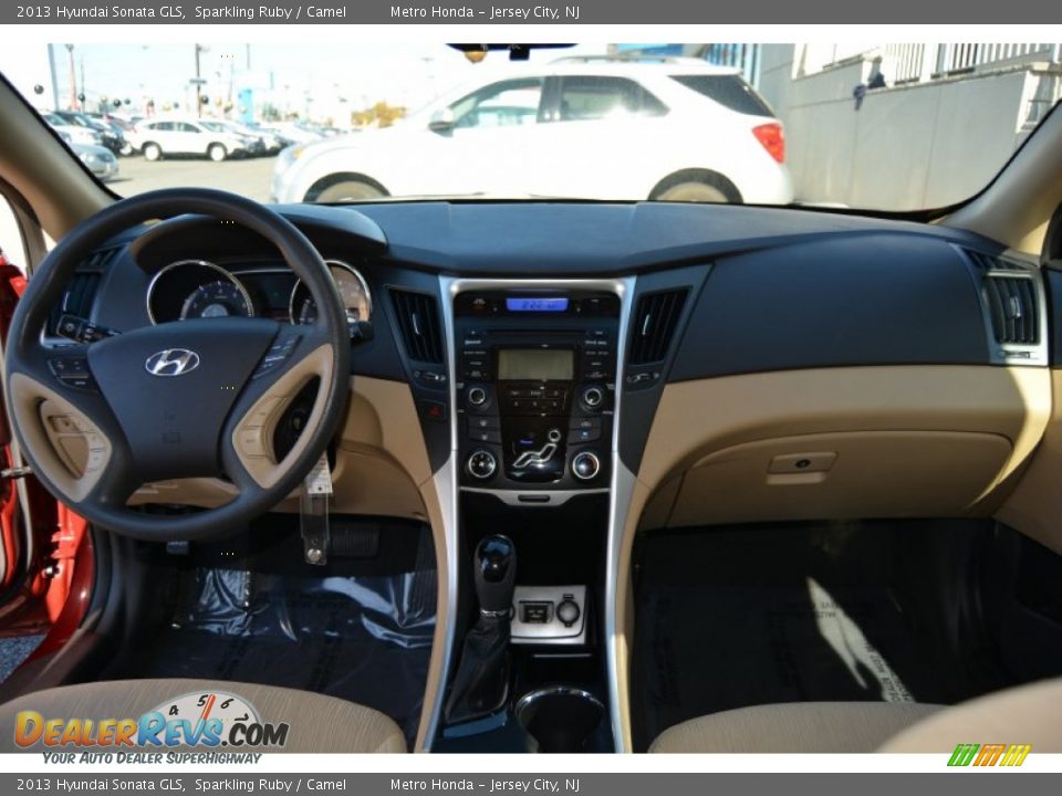 2013 Hyundai Sonata GLS Sparkling Ruby / Camel Photo #13