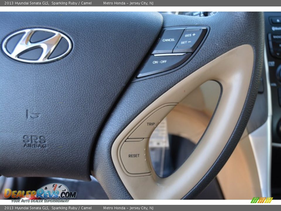 2013 Hyundai Sonata GLS Sparkling Ruby / Camel Photo #18